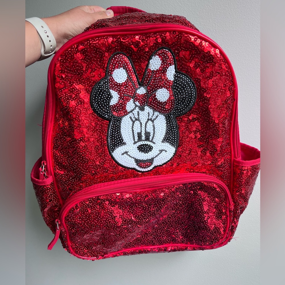 Disney Minnie Mouse Sequin Backpack